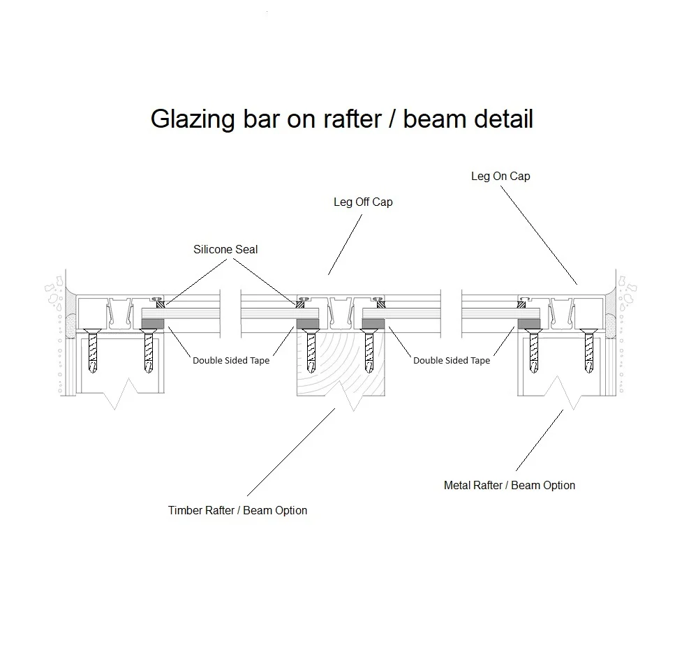 Aluminium Commercial Window Material - St Lucia Suite Style Framing & Glazing Bars - Image 10