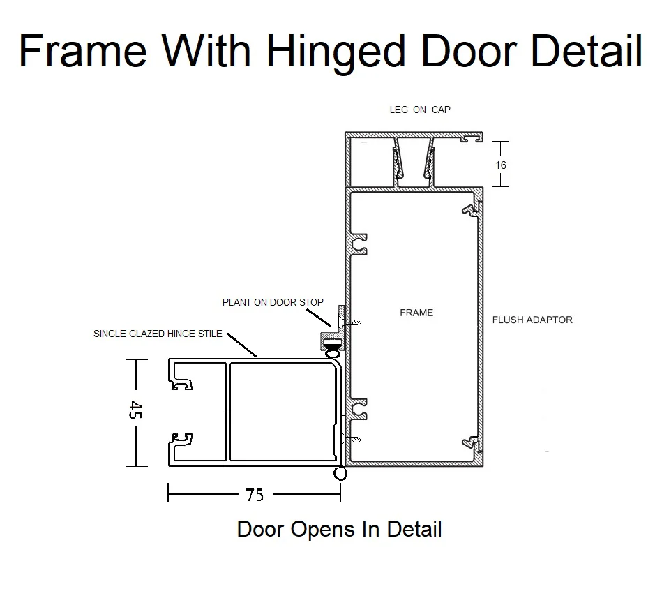 Aluminium Commercial Window Material - St Lucia Suite Style Framing & Glazing Bars - Image 15