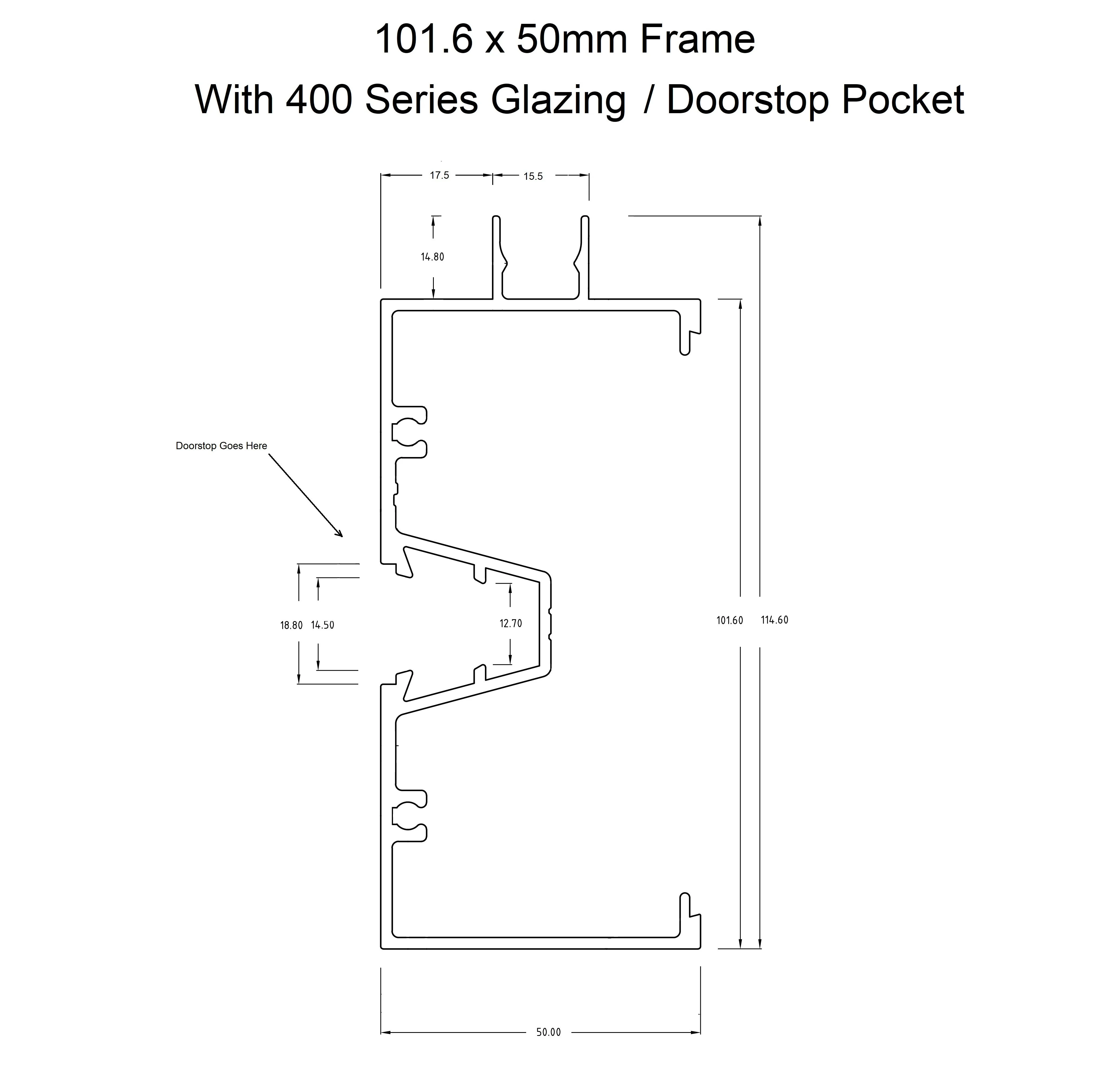 Aluminium Commercial Window Material - St Lucia Suite Style Framing & Glazing Bars - Image 4